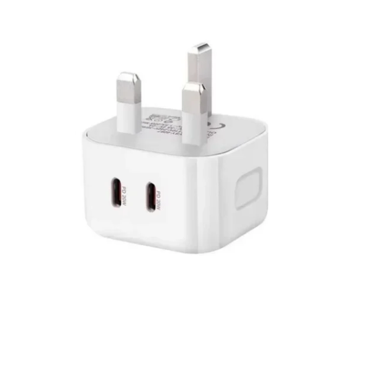 20W Fast Quick Charging Dual Ports PD USB C Wall Charger Power Adapters For Ipad 2 3 4 IPhone 11 12 13 14 15 Xiaomi Huawei