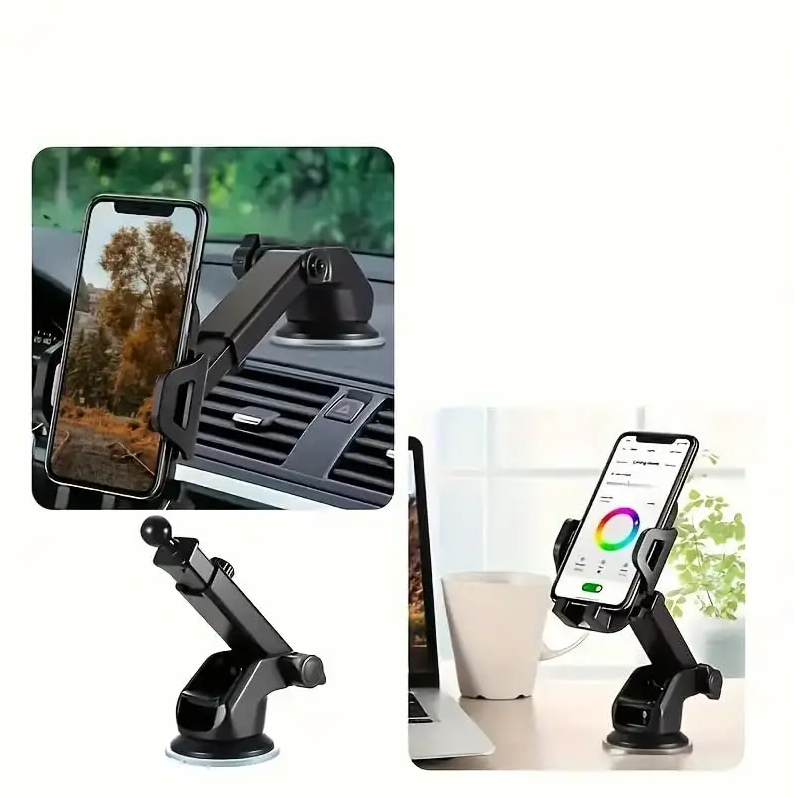 Car Phone Holder Mount Stand Sucker Suction Cup Dashboard Mobile Cell Support in Car Bracket for iPhone Samsung